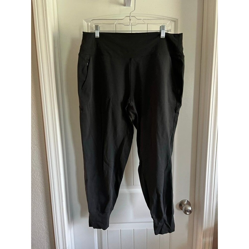 Athleta Women's Black Jogger Pants - Size XL
